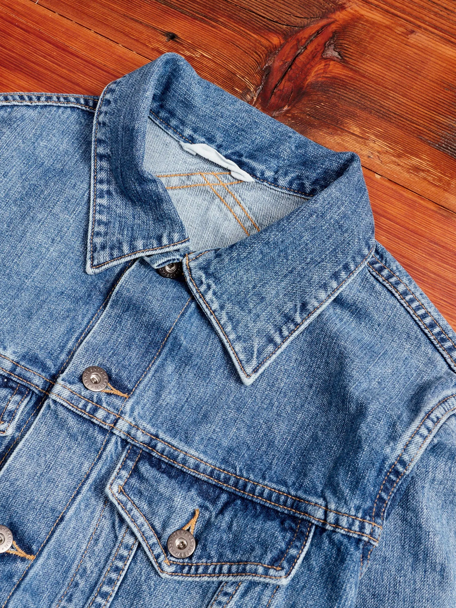 101x Stonewashed Type-3 Denim Jacket in Indigo