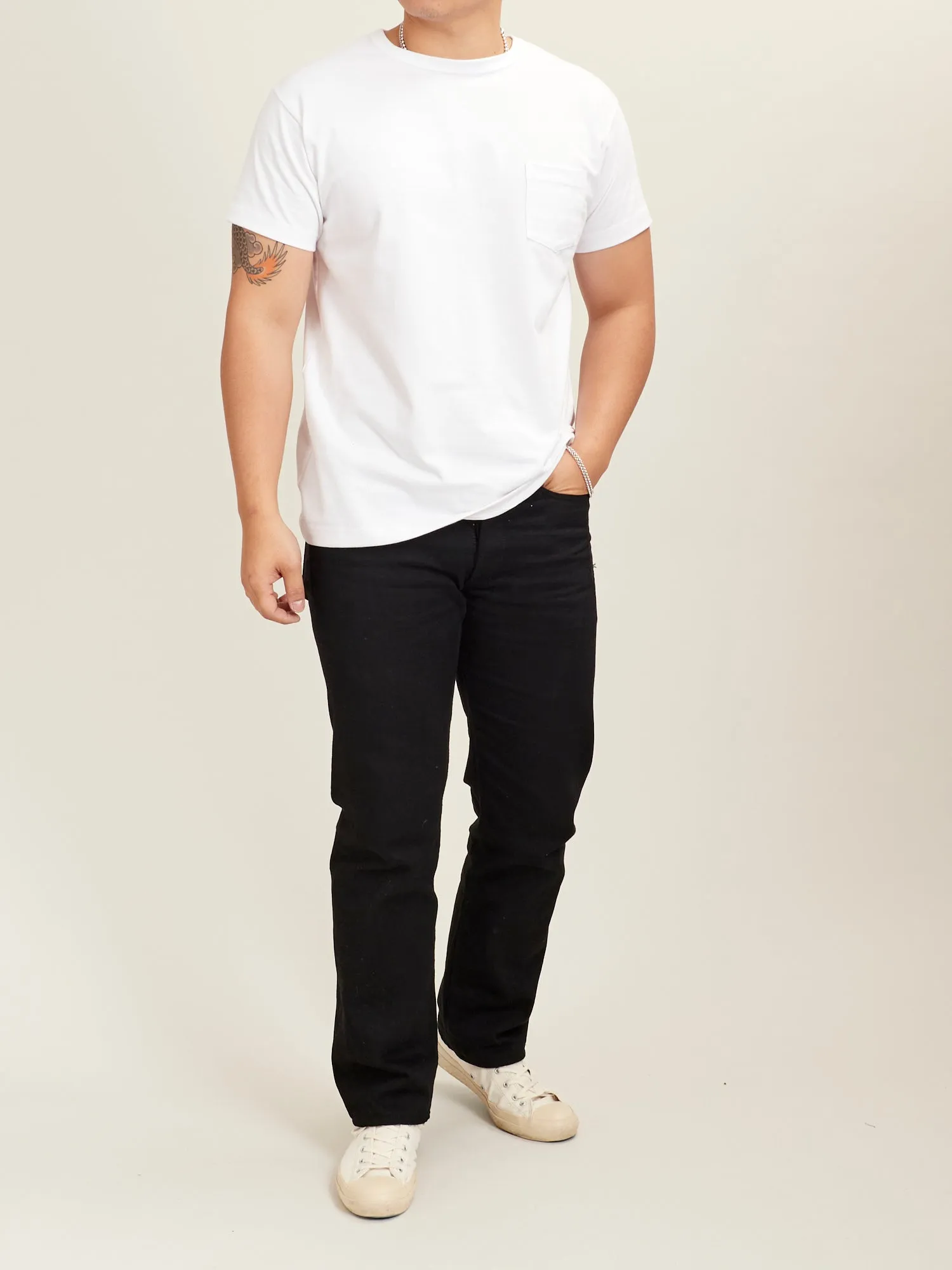 2-Pack Heavyweight Pocket T-Shirts in White