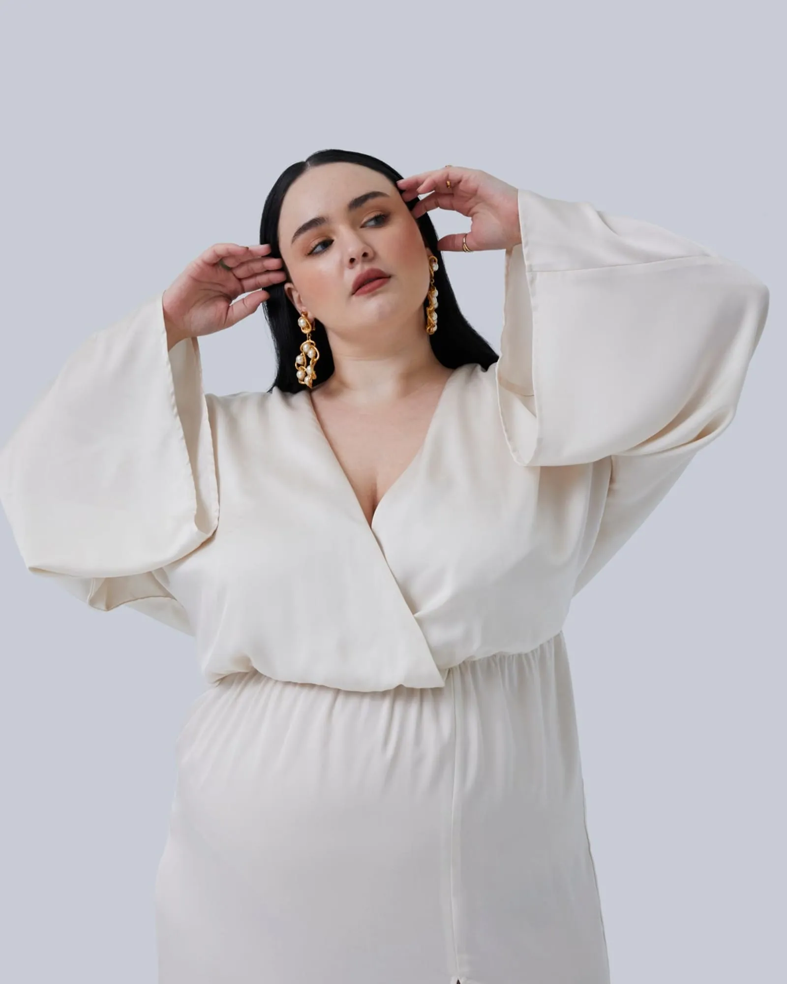 Alayiah Midi Dress | IVORY