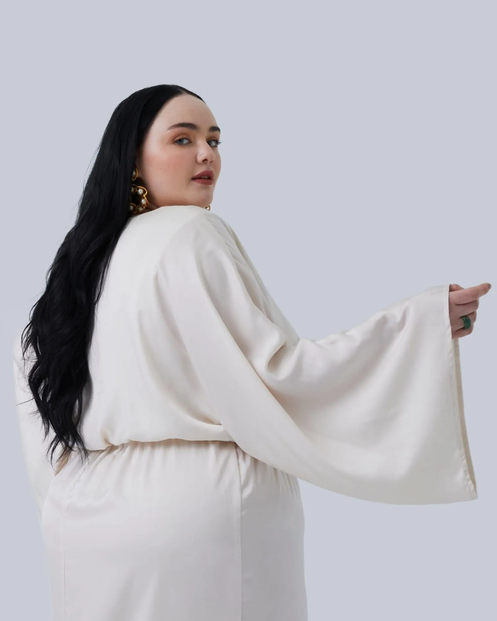 Alayiah Midi Dress | IVORY