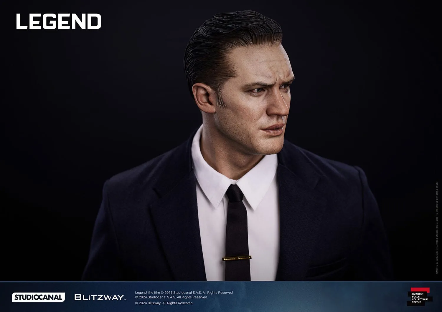 Blitzway Legend Superb Scale Reginald (Reggie) Kray 1/4 Statue