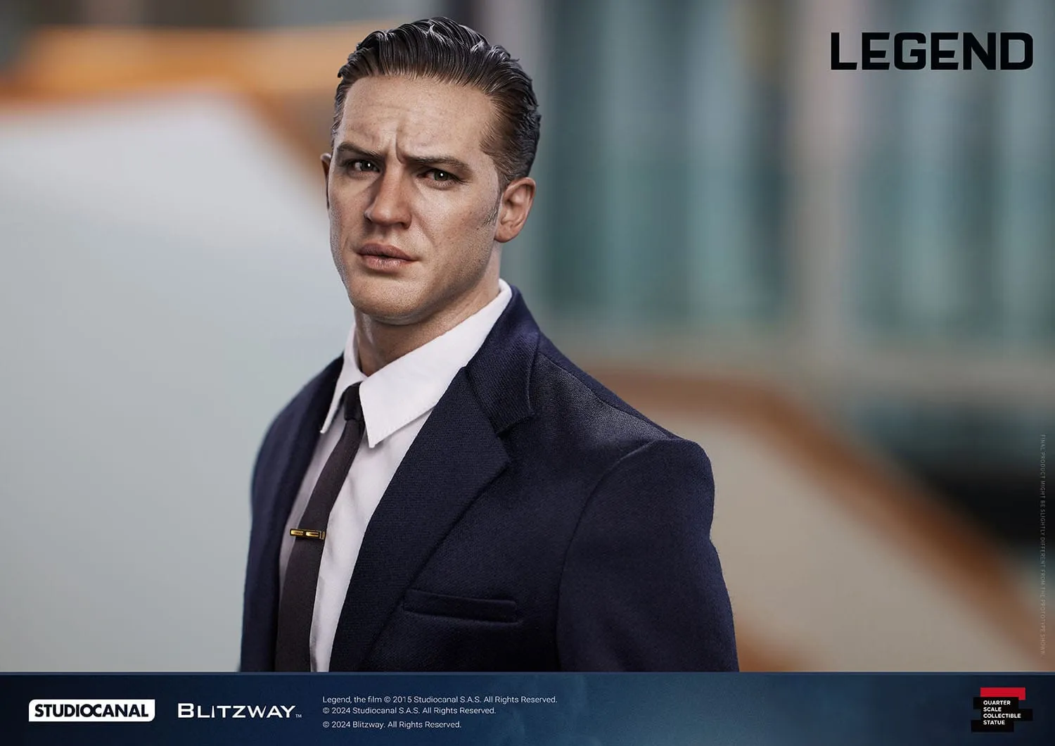 Blitzway Legend Superb Scale Reginald (Reggie) Kray 1/4 Statue