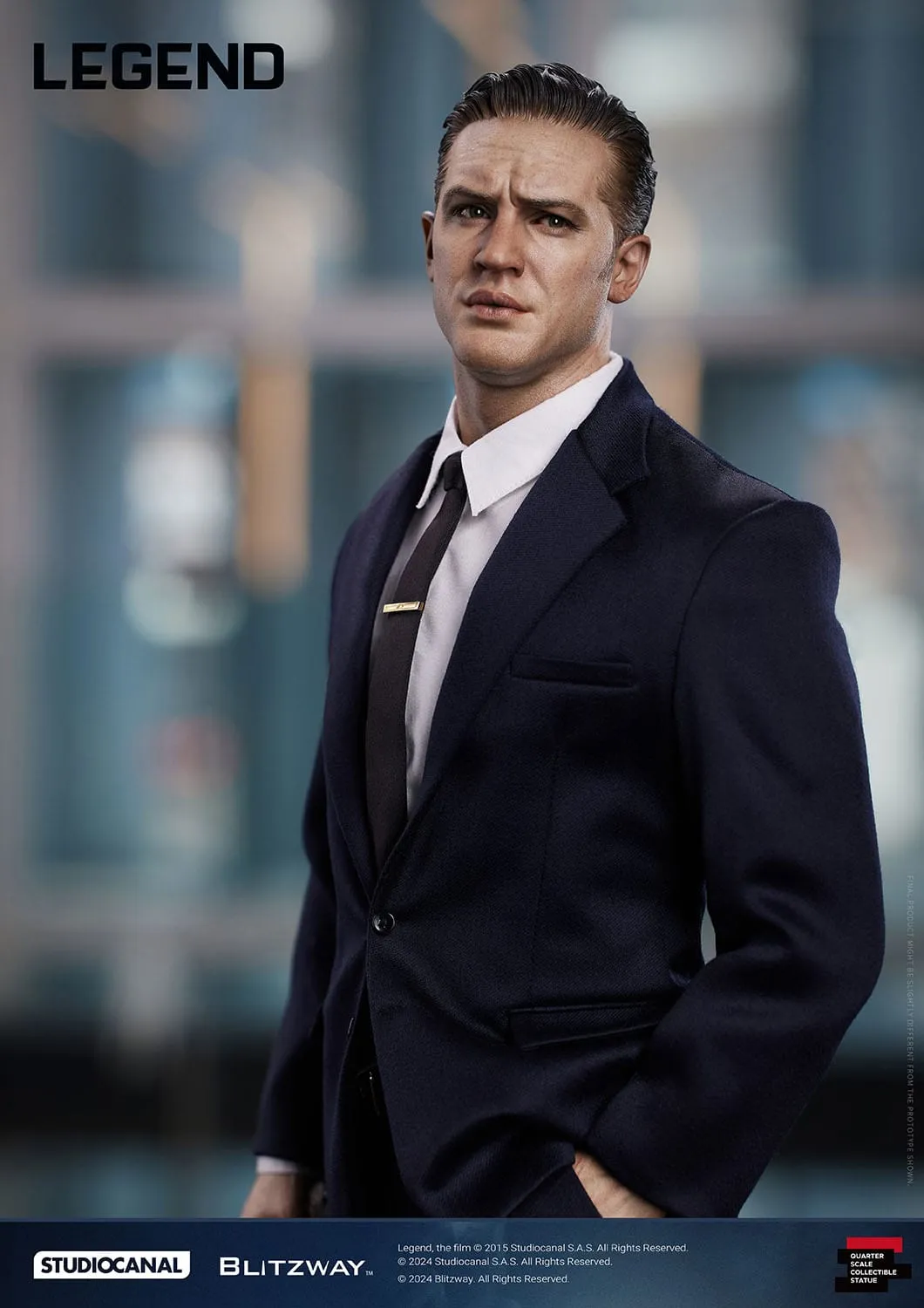 Blitzway Legend Superb Scale Reginald (Reggie) Kray 1/4 Statue
