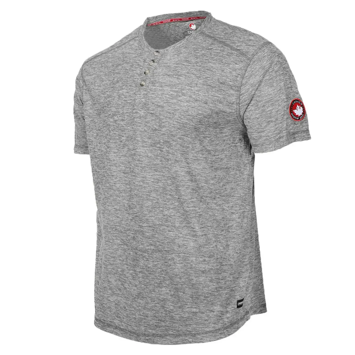 Canada Weather Gear Men's Ascender Button Up T-Shirt