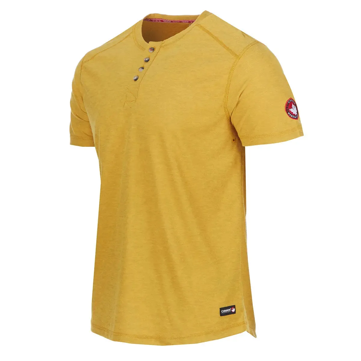 Canada Weather Gear Men's Ascender Button Up T-Shirt