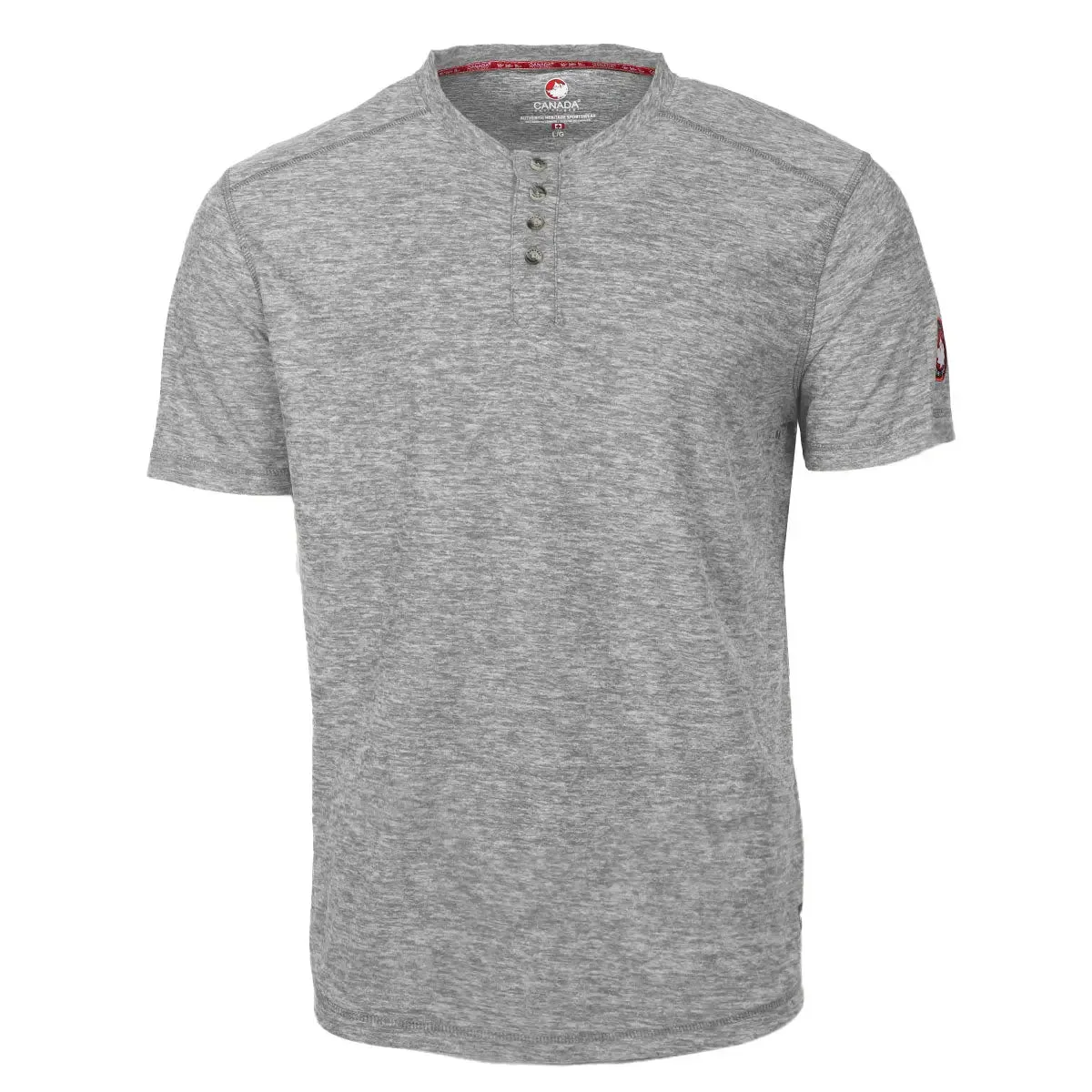 Canada Weather Gear Men's Ascender Button Up T-Shirt