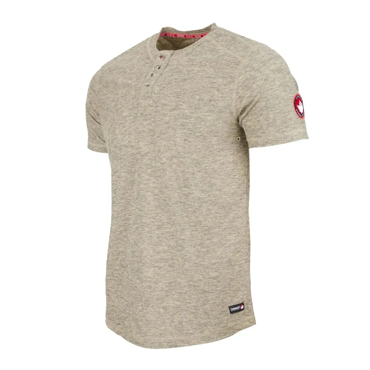 Canada Weather Gear Men's Ascender Button Up T-Shirt