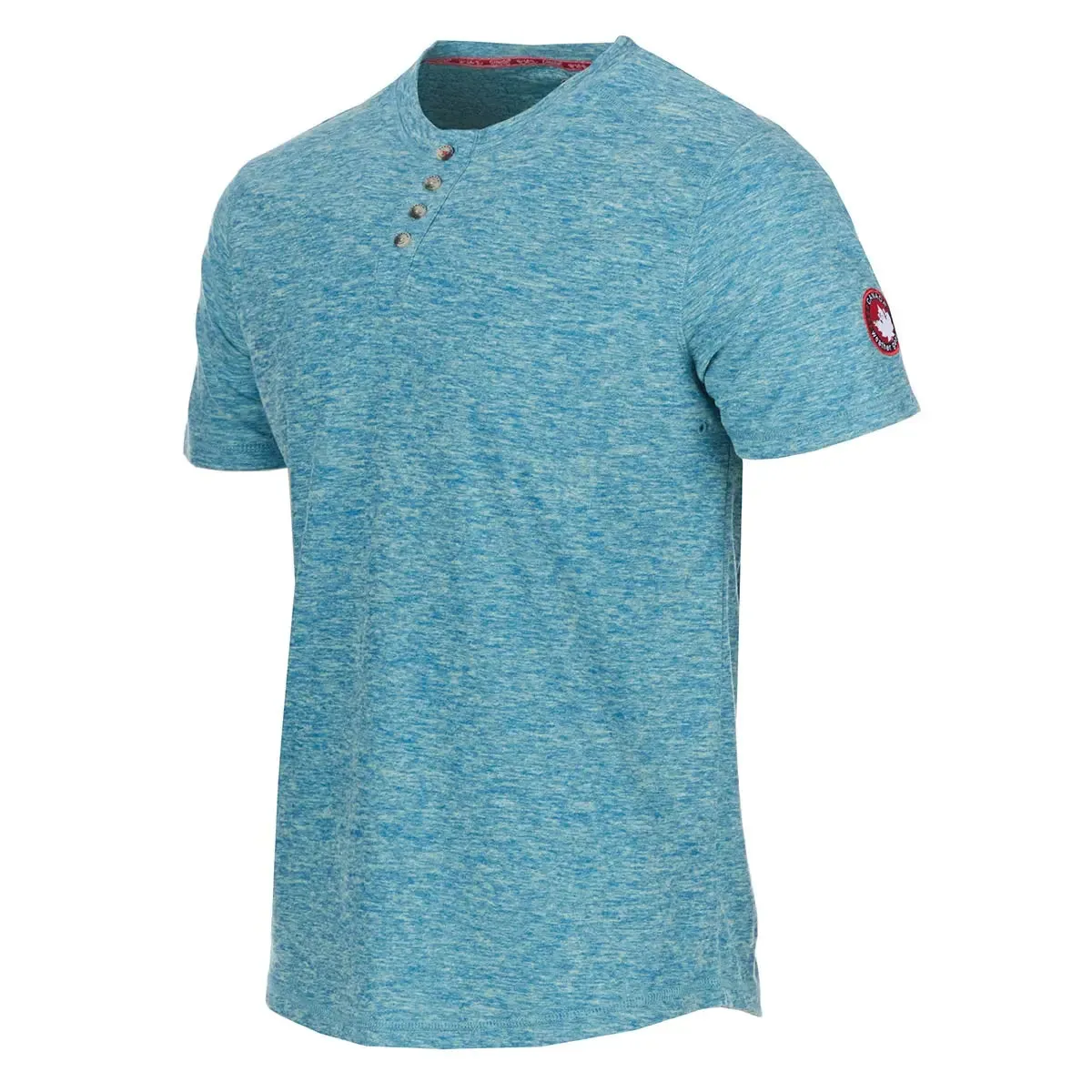 Canada Weather Gear Men's Ascender Button Up T-Shirt