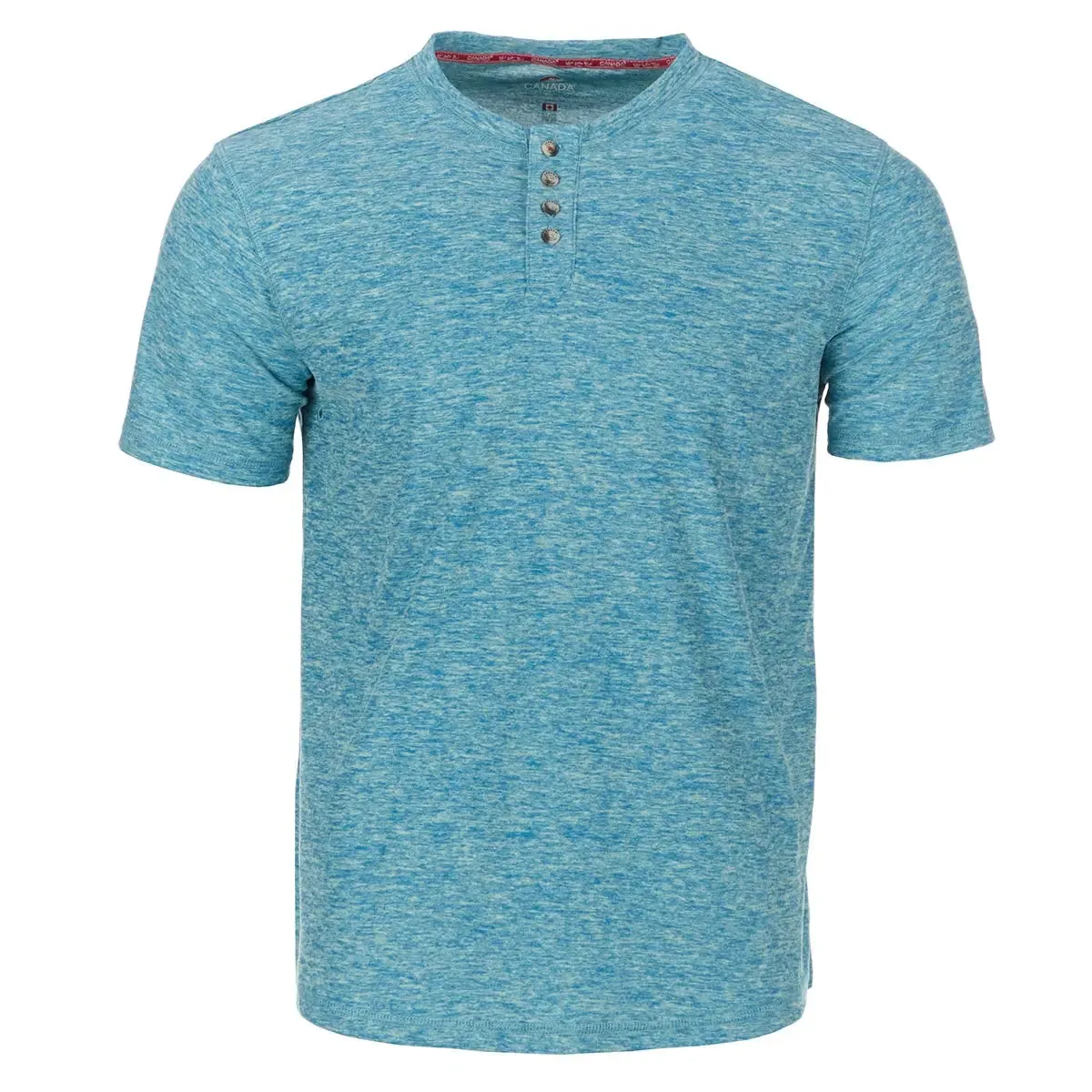 Canada Weather Gear Men's Ascender Button Up T-Shirt