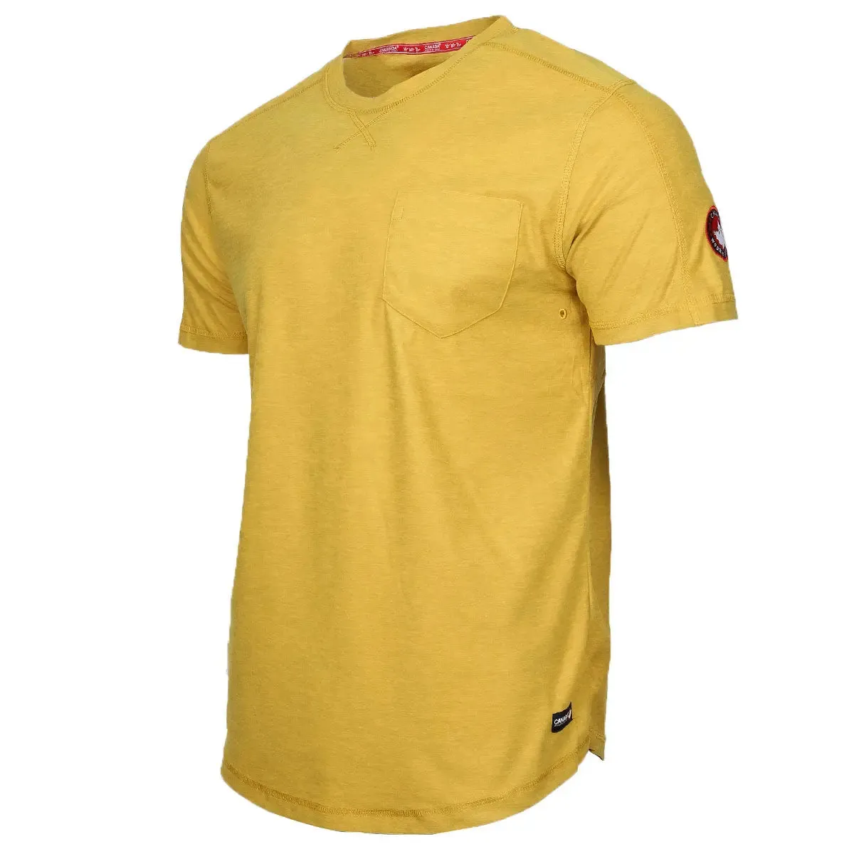 Canada Weather Gear Men's Supreme Soft Two Tone Crew