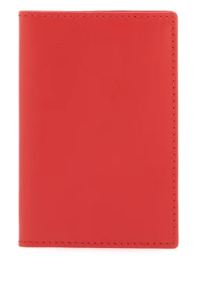COMME DES GARCONS WALLET leather compact wallet