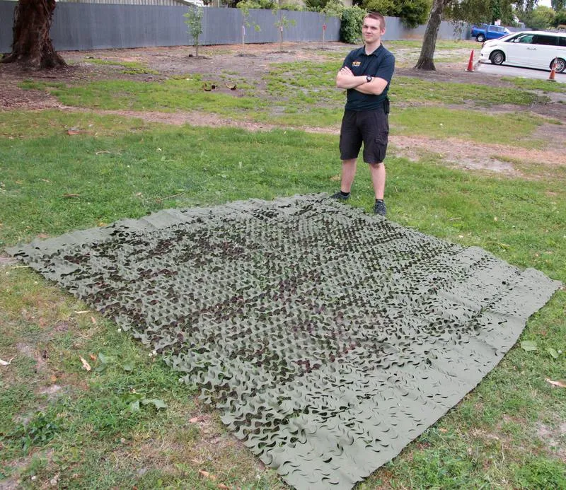 Game On Woodland Camo Net: 3 x 2.4m