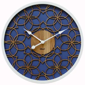 Hermle 3D Open Face Wooden Decorative Wall Clock 30103-002100