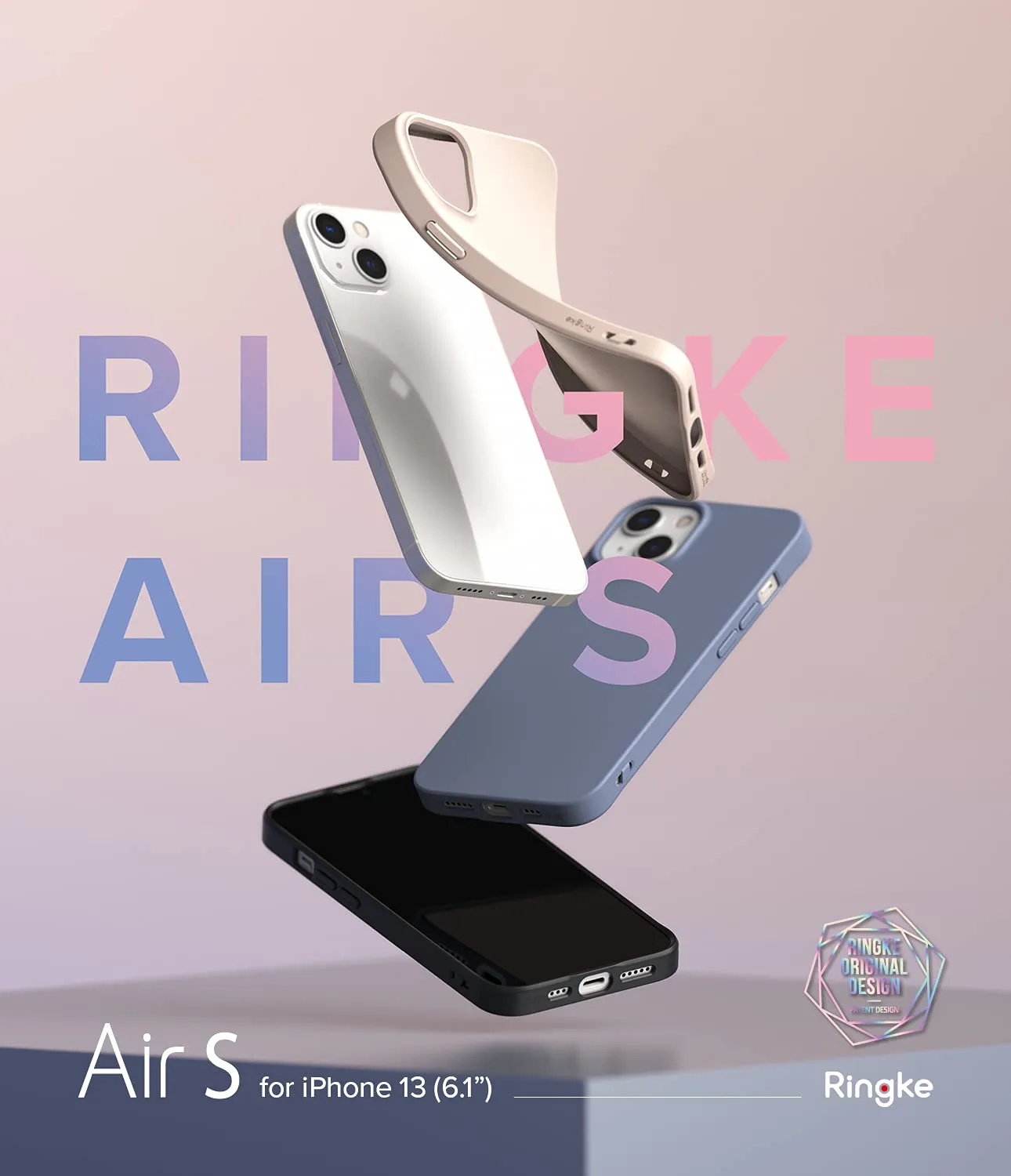 iPhone 13 Back Cover Case | Air S - Pink Sand
