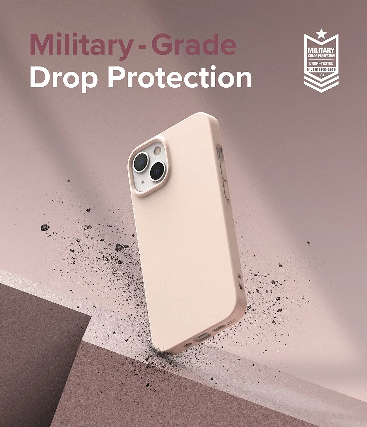 iPhone 13 Mini Back Cover Case | Air S - Pink Sand