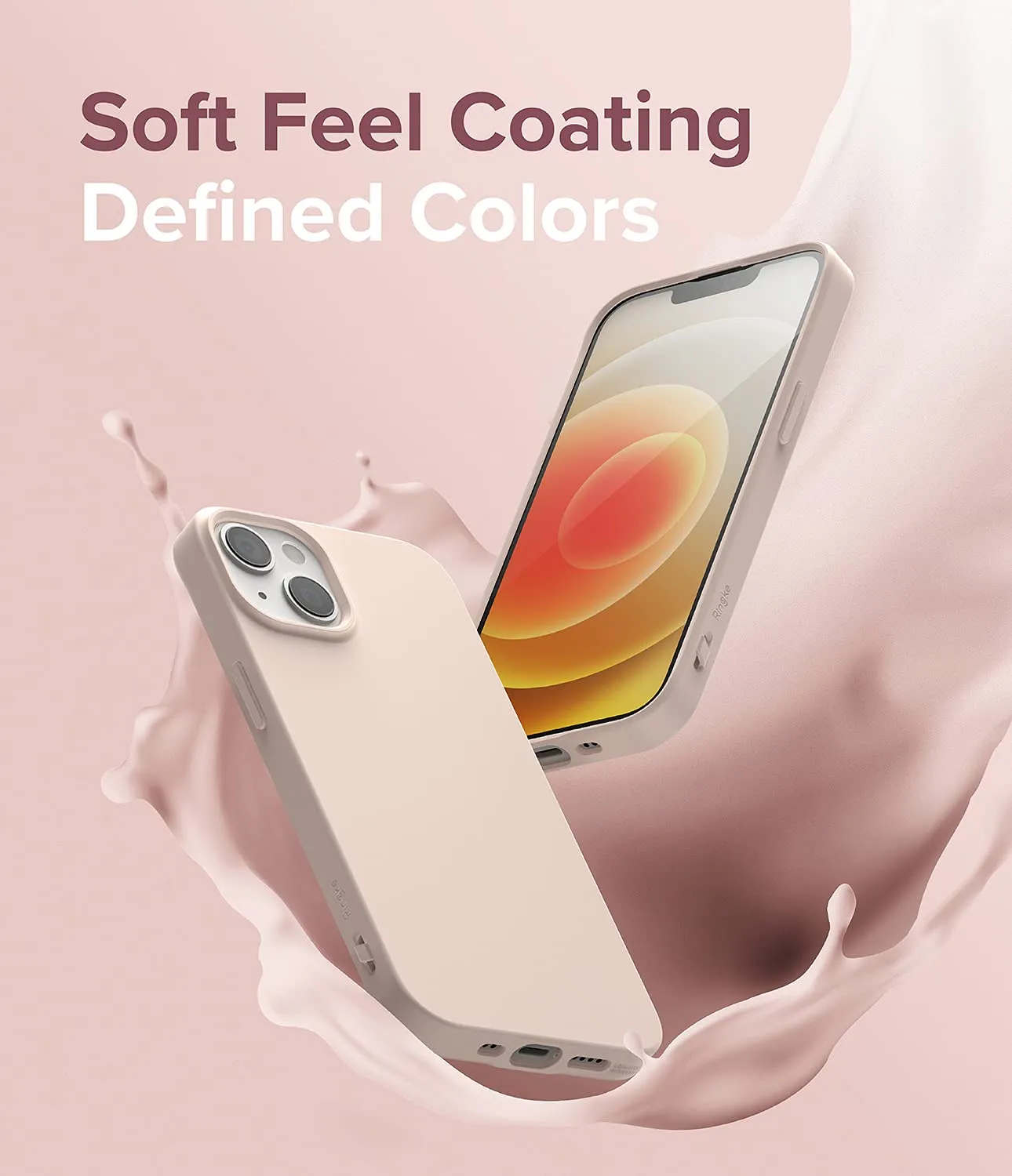 iPhone 13 Mini Back Cover Case | Air S - Pink Sand