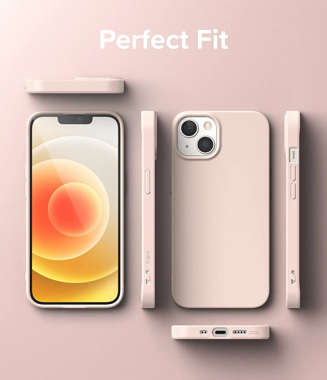 iPhone 13 Mini Back Cover Case | Air S - Pink Sand