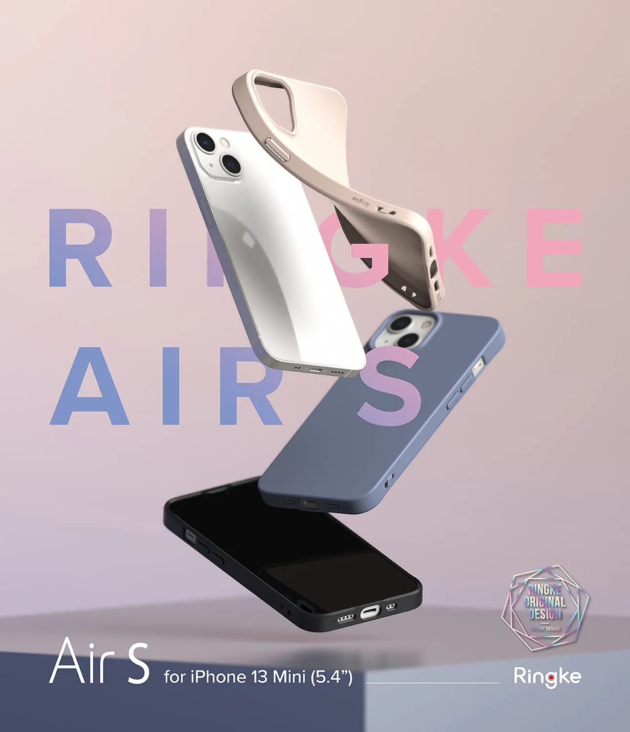 iPhone 13 Mini Back Cover Case | Air S - Pink Sand