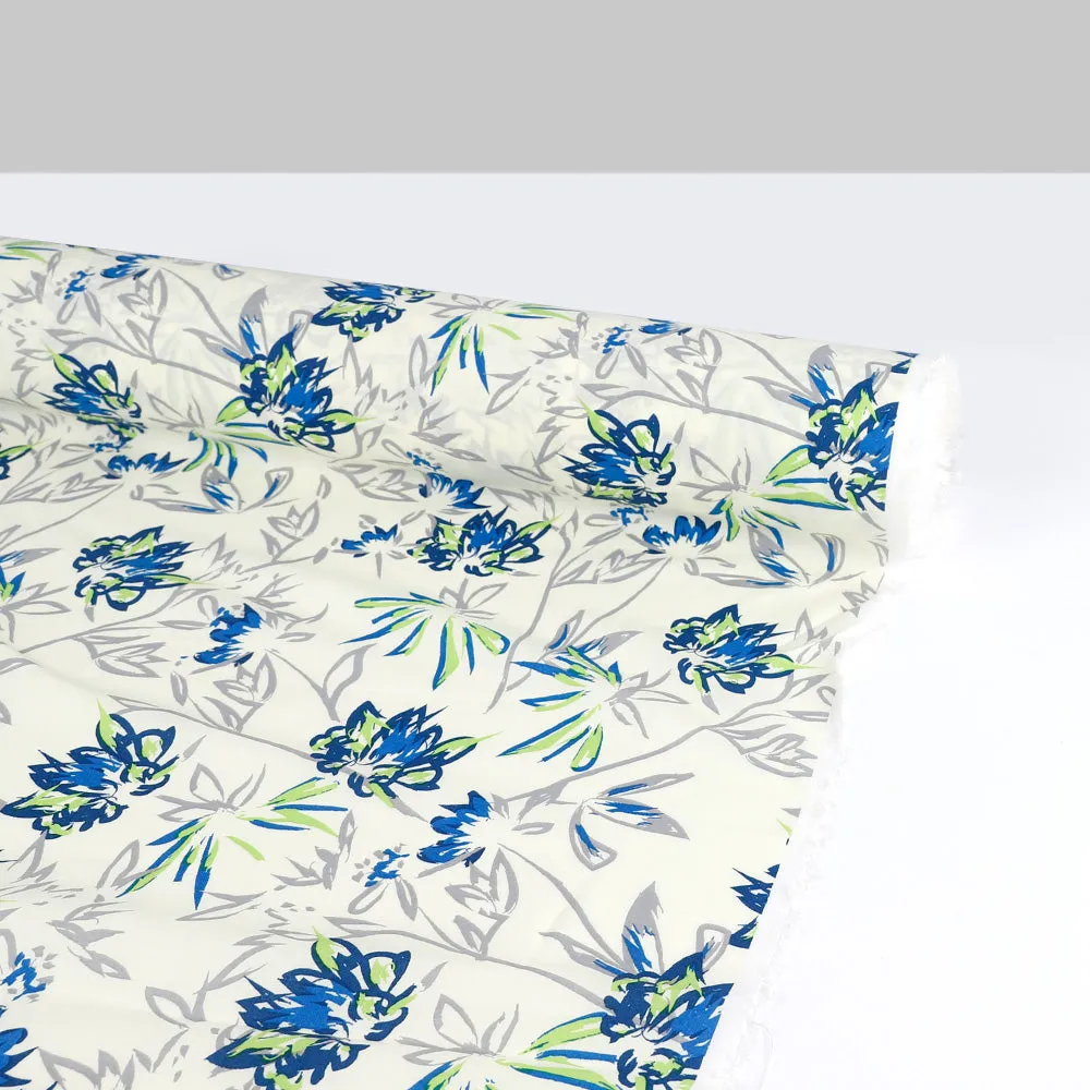 Iris Cotton / Rayon - Lime Mix