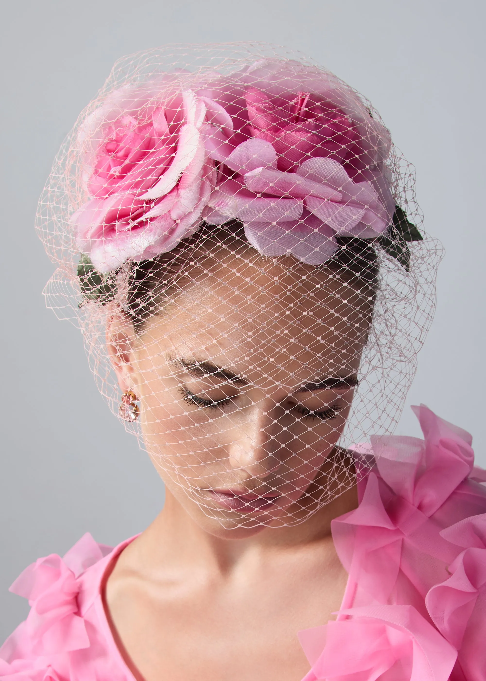 Jennifer Behr x New York Vintage Gracelynn Headpiece -- Garden