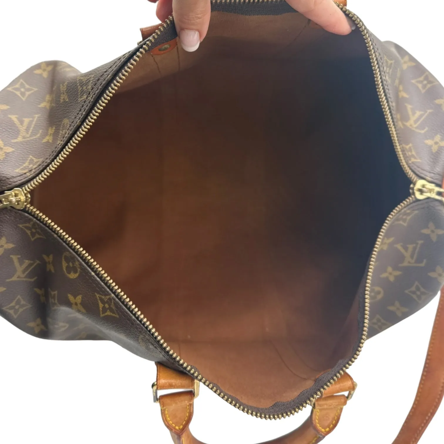 LOUIS VUITTON Monogram Bandouliere Keepall 45