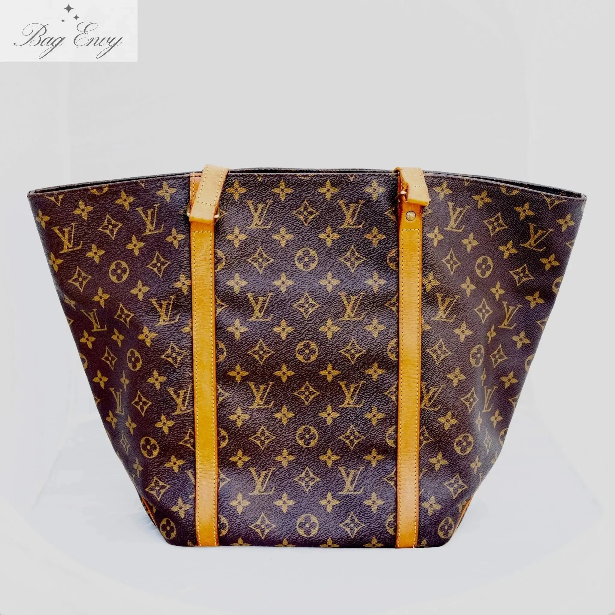 LOUIS VUITTON Monogram Sac Shopping Tote