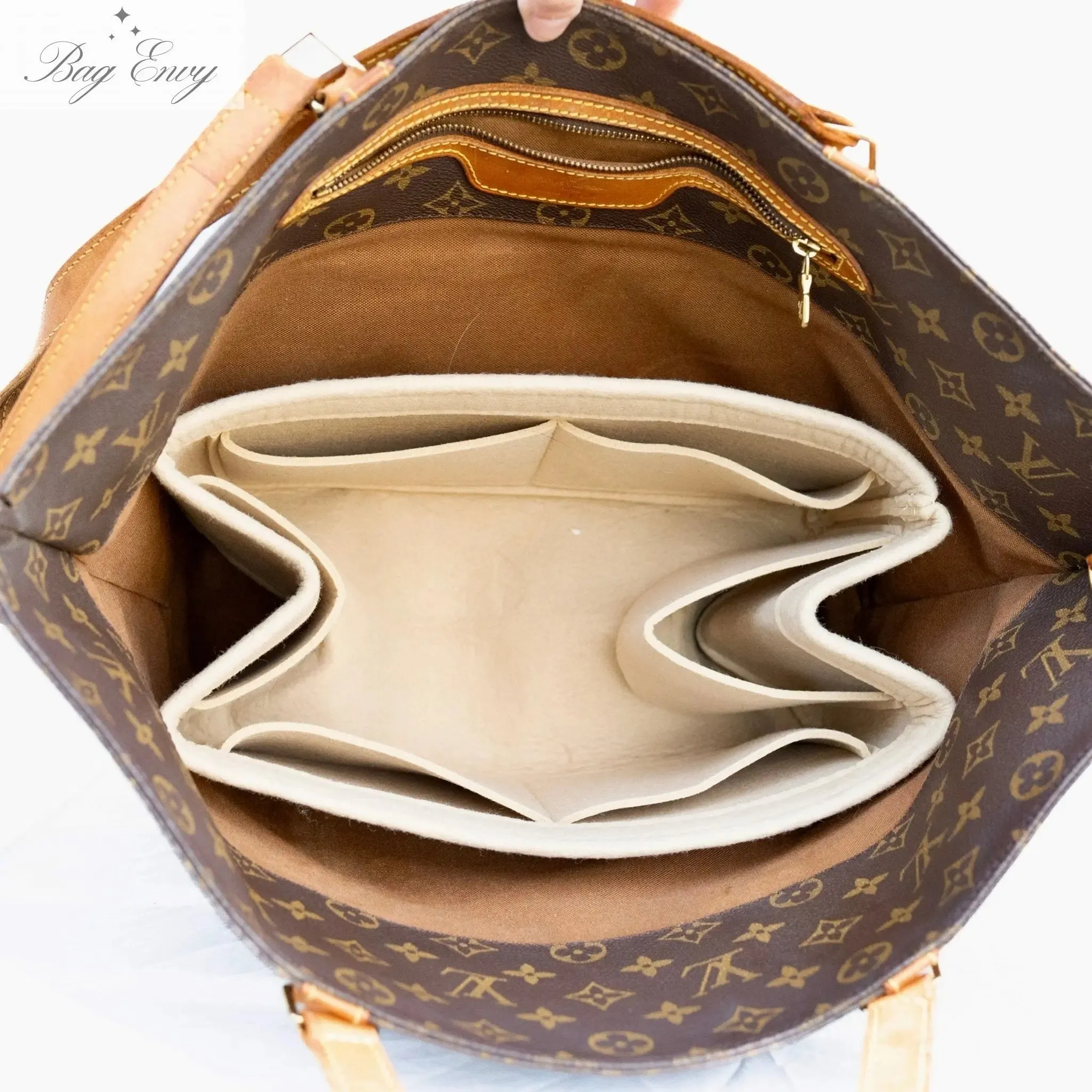 LOUIS VUITTON Monogram Sac Shopping Tote