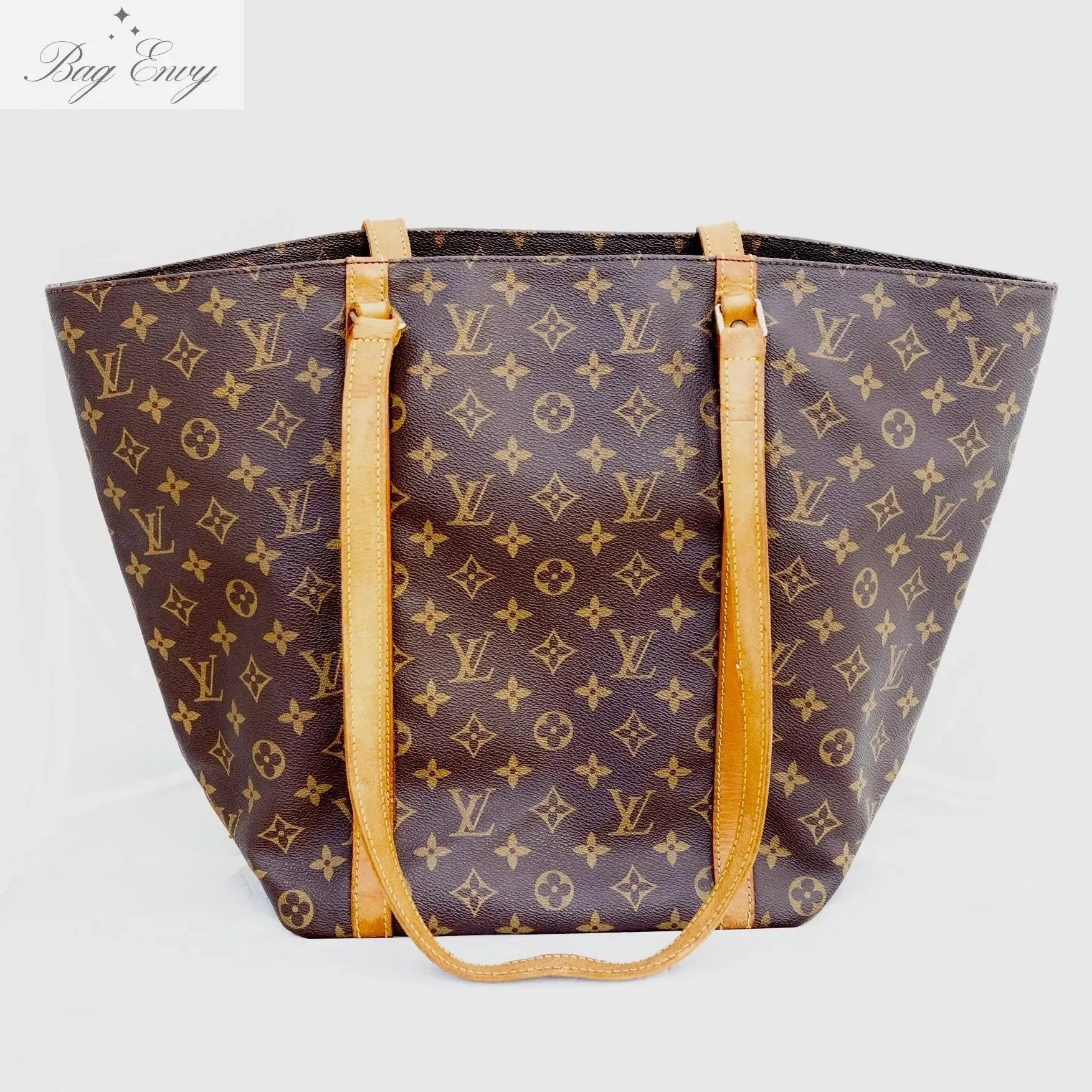 LOUIS VUITTON Monogram Sac Shopping Tote