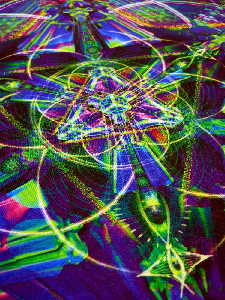 Lycra Tapestry / Backdrop of Trance Nectar