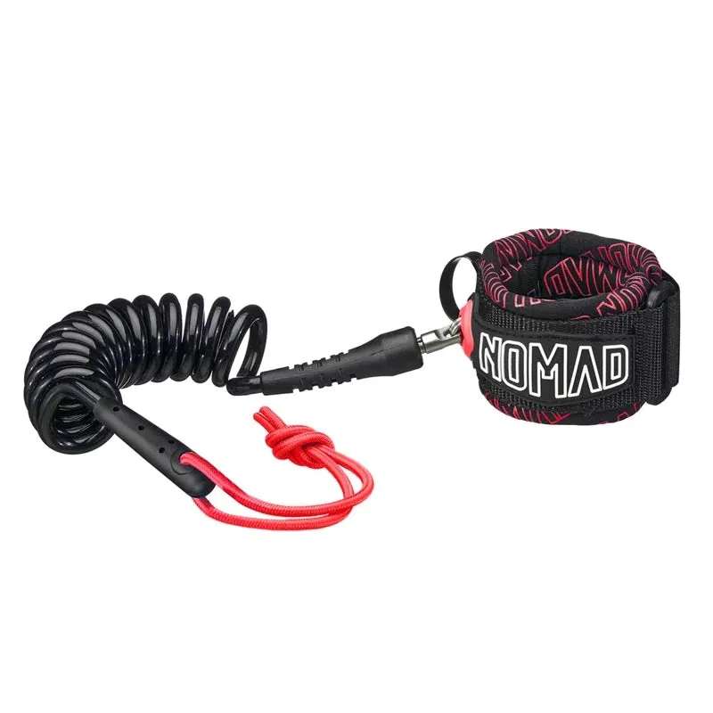 Nomad Single swivel Wrist Leash - RED / YELLOW