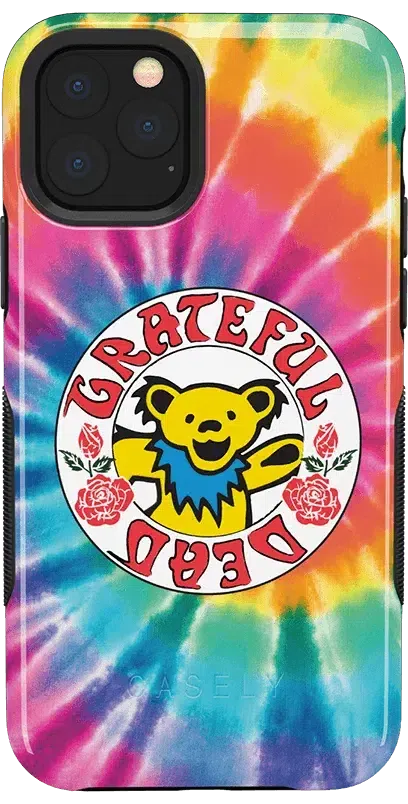 On Tour | Grateful Dead Tie Dye Sticker Case