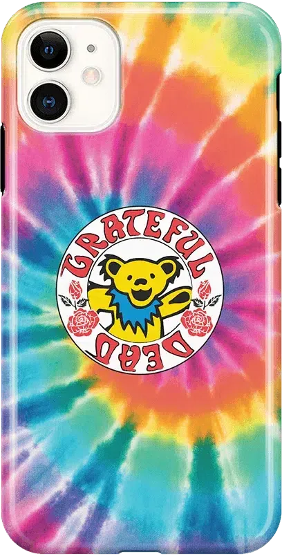 On Tour | Grateful Dead Tie Dye Sticker Case