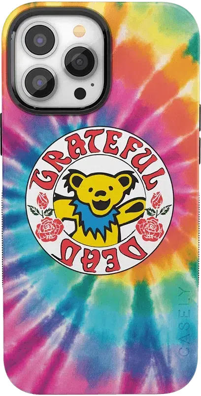On Tour | Grateful Dead Tie Dye Sticker Case