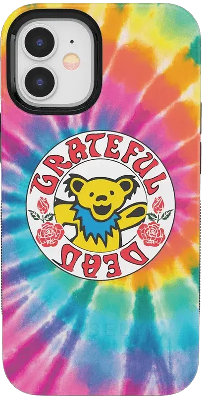 On Tour | Grateful Dead Tie Dye Sticker Case