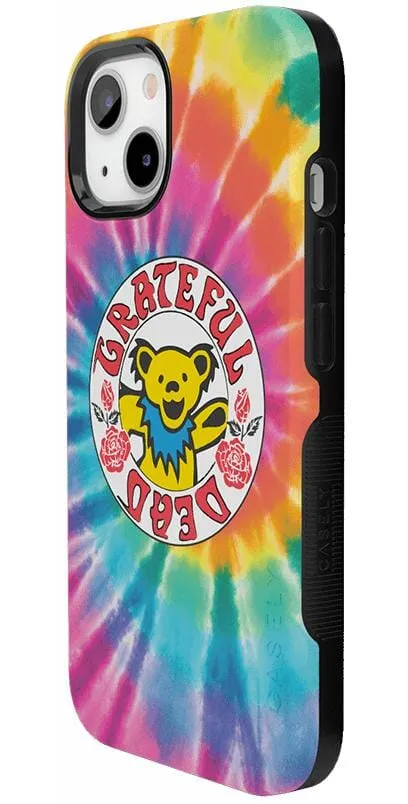 On Tour | Grateful Dead Tie Dye Sticker Case