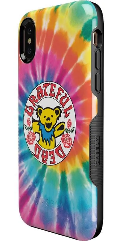 On Tour | Grateful Dead Tie Dye Sticker Case