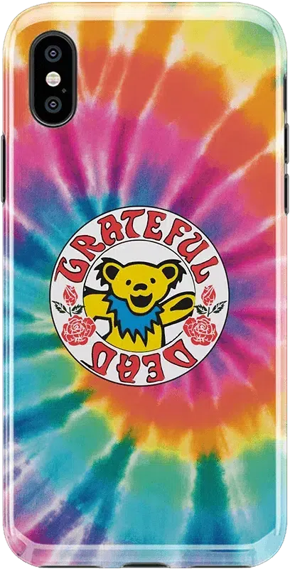 On Tour | Grateful Dead Tie Dye Sticker Case