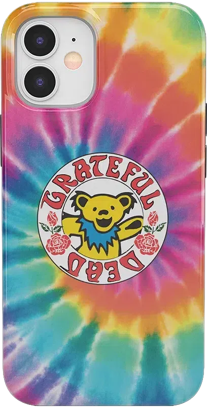 On Tour | Grateful Dead Tie Dye Sticker Case