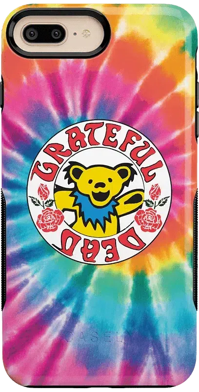 On Tour | Grateful Dead Tie Dye Sticker Case