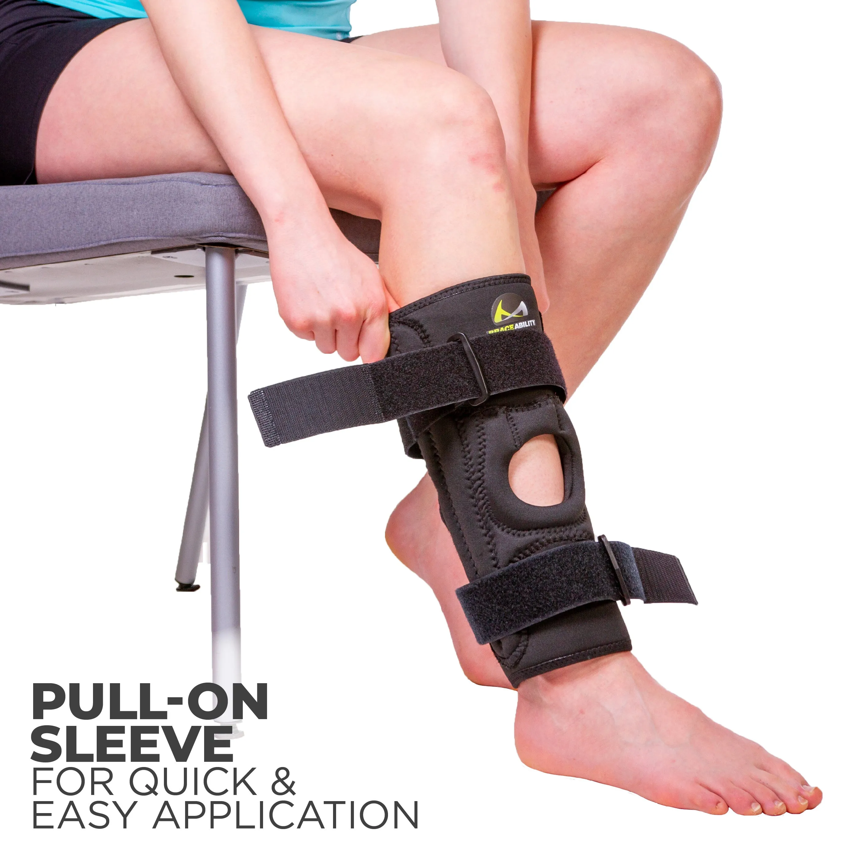 Patella Stabilizing Chondromalacia Knee Brace | U-Shaped Support Sleeve for Inner & Outer Kneecap Pain