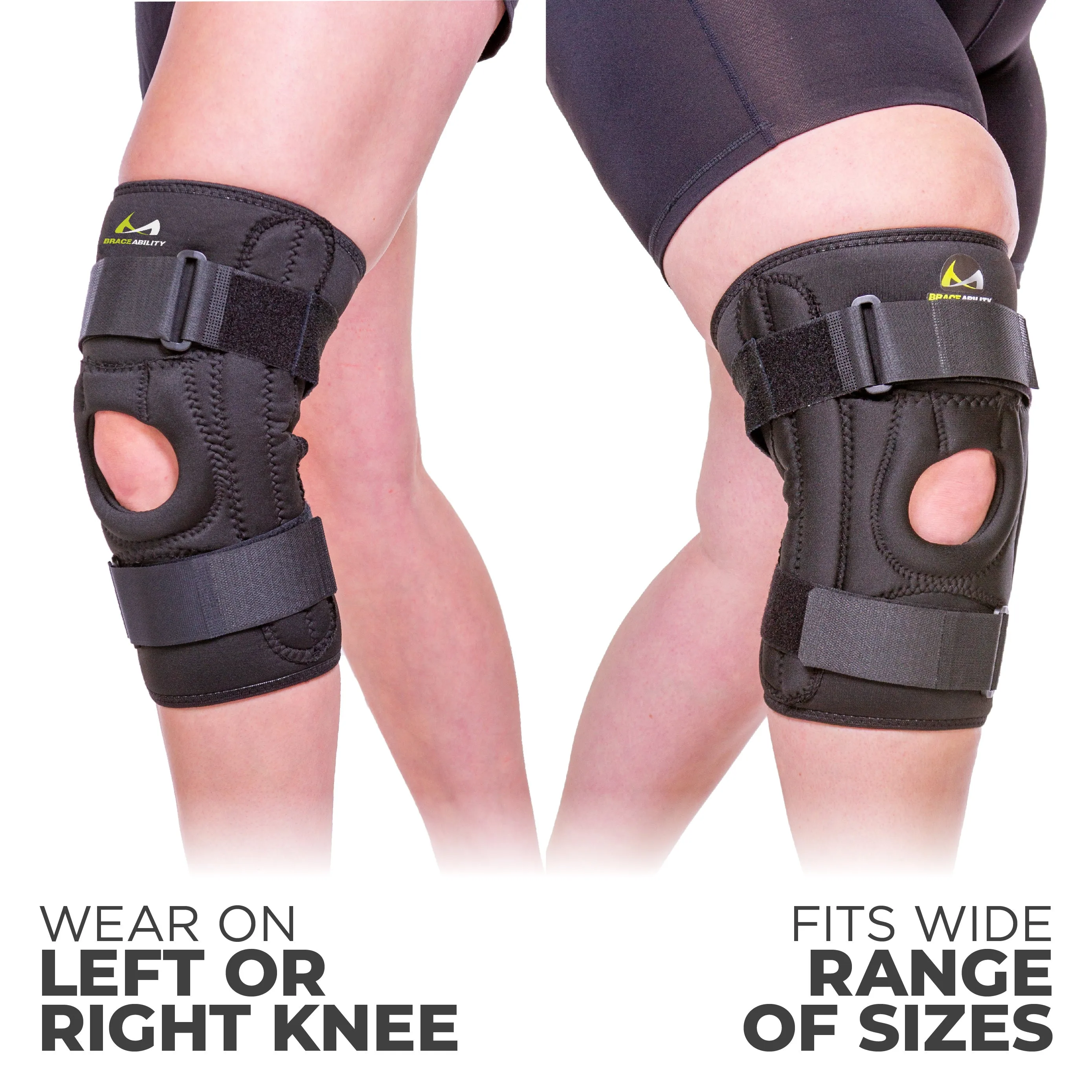 Patella Stabilizing Chondromalacia Knee Brace | U-Shaped Support Sleeve for Inner & Outer Kneecap Pain