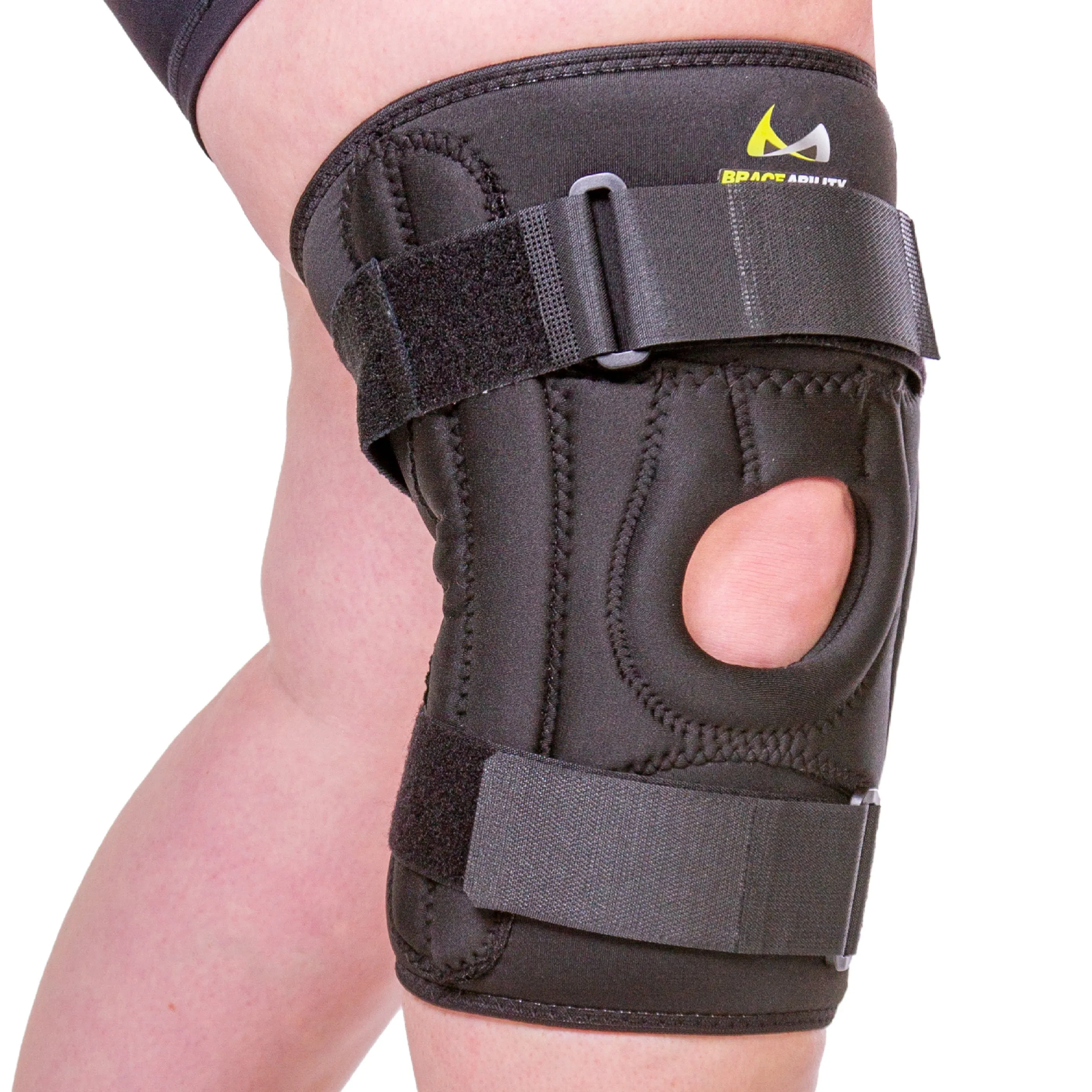 Patella Stabilizing Chondromalacia Knee Brace | U-Shaped Support Sleeve for Inner & Outer Kneecap Pain