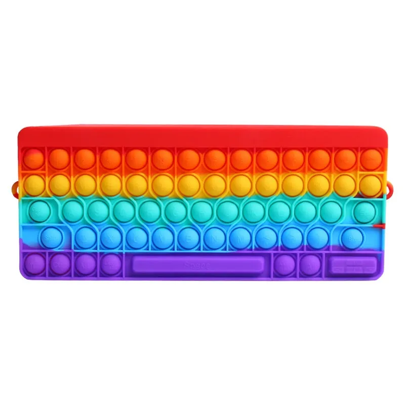 Pop It Key Board Purse / Pencil Case