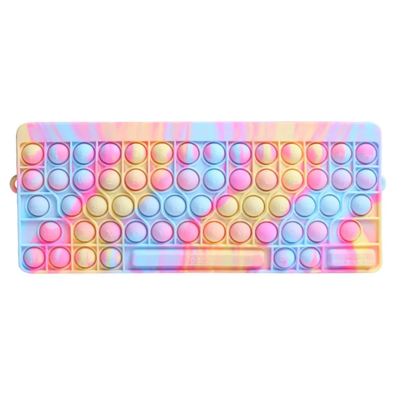 Pop It Key Board Purse / Pencil Case