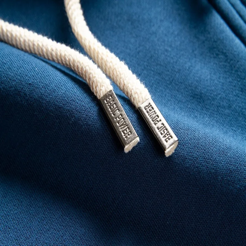 Solid Color Hoodie Men's Zip Up Long Sleeve Oversized Jacket Coat Harajuku Gothic Hooded Sweatshirt Teen