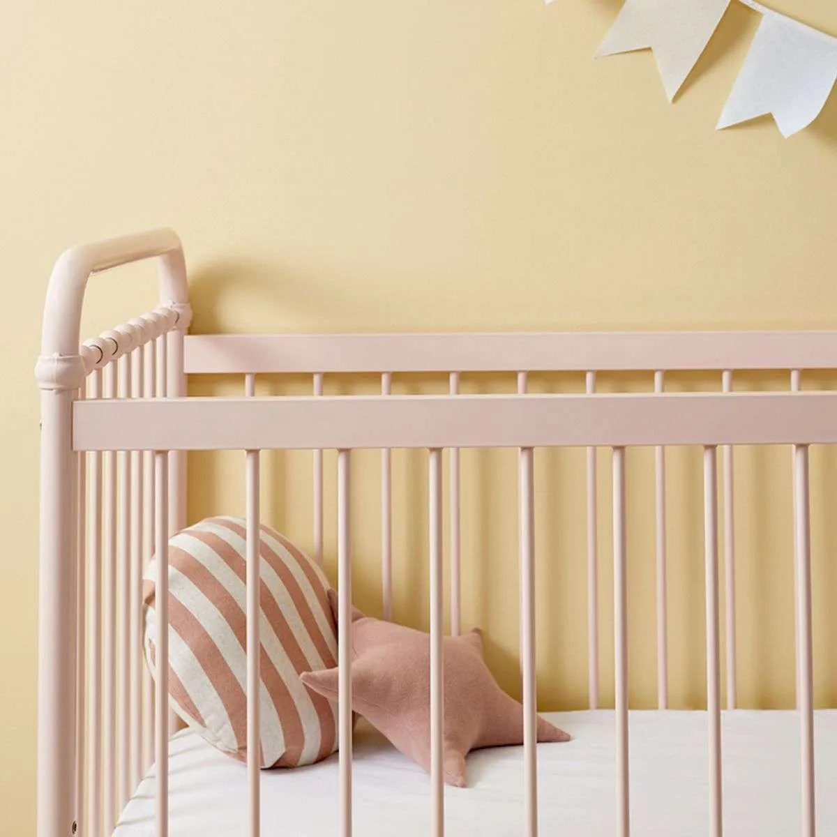 Sonata Pink 3-in-1 Cot Conversion Bundle